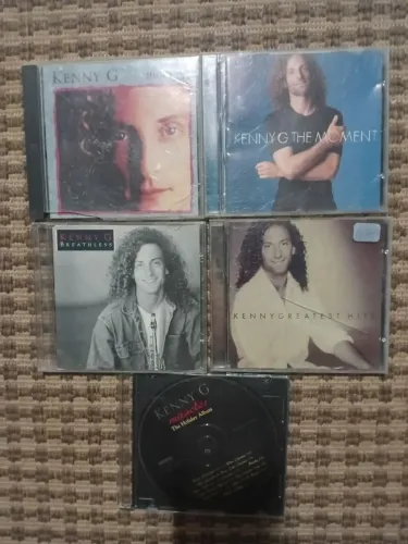 Coleção de 5 CDs Kenny G - Vários Álbuns