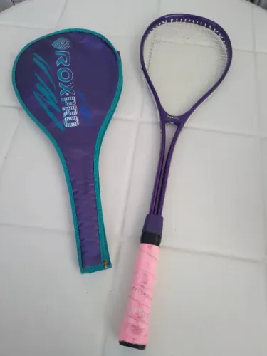 Raquete Squash Roxy Pro Ist 99, 210 Gramas, Com Capa
