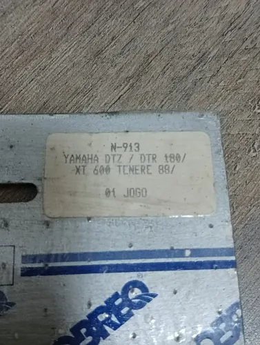 Pastilha Freio Dianteira Dt180 Tdr180 Xt600 Tenere 88-92 - Cobreq N-913