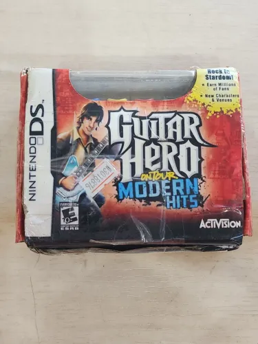 Guitar Hero on tour de Nintendo DS não acompanha jogo