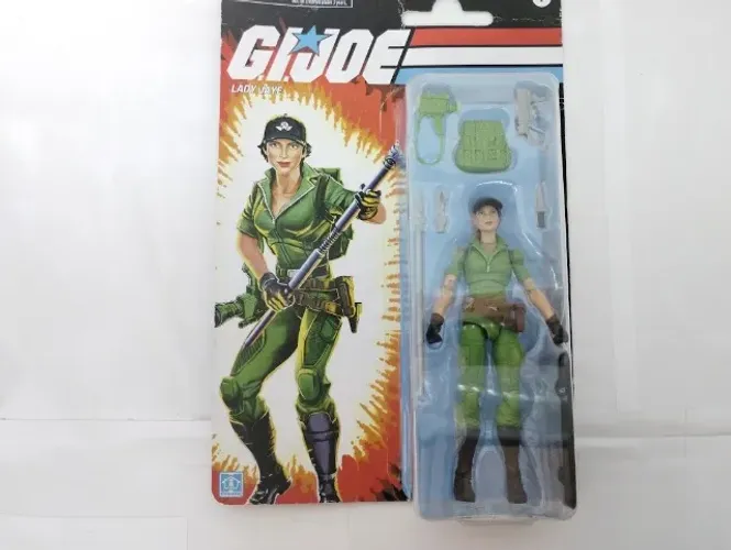 Gi Joe Lady Jaye - Hasbro (na embalagem)