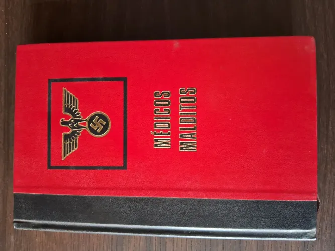 Livro Médicos Malditos s - Capa Dura sobre o nazismo 