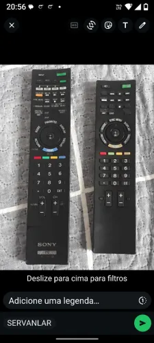 Controle de televisão