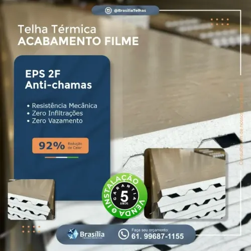 Telha Termica - Instalação e Venda