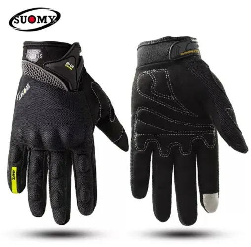 Luva de Motociclista com Proteção da Suomy