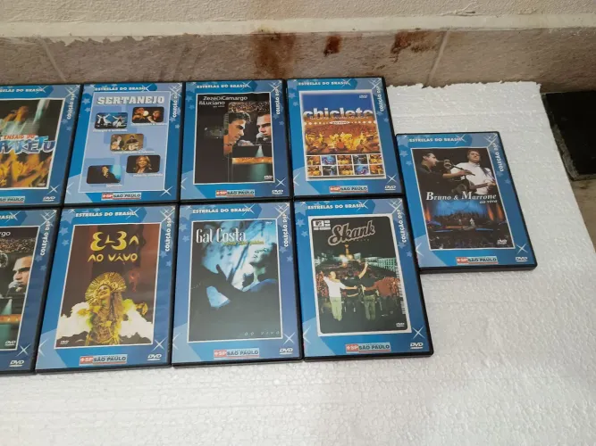 DVDs diversos artistas 