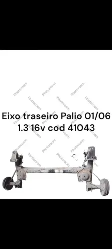 Eixo traseiro Palio 1.3