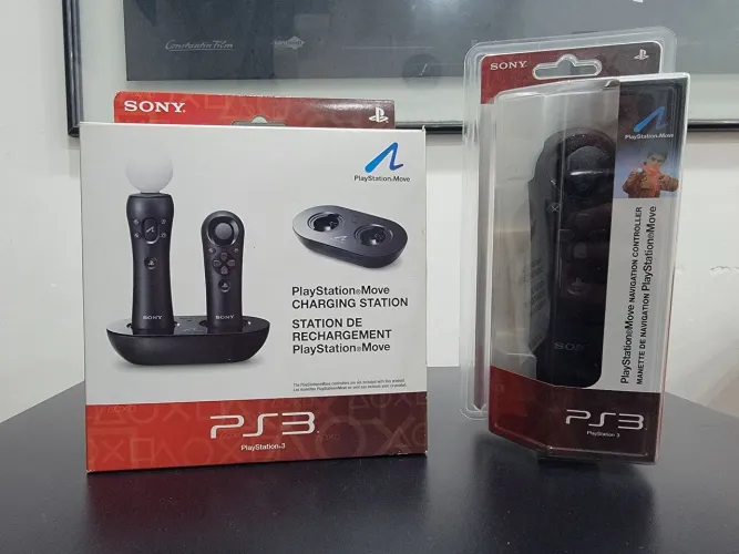 Playstation Move Navigation Controller + Move Charging Station - PS3