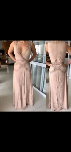 Vestido de Festa Nude