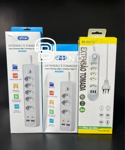 Extensões inteligentes Knup e B-Max