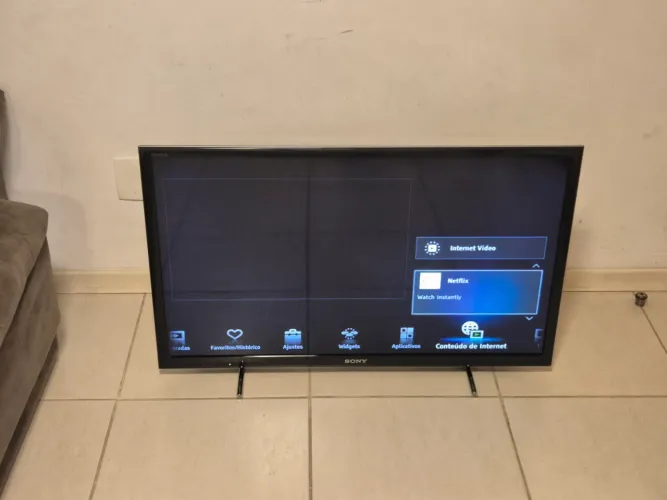 Smart TV Sony 40 polegadas Cristal Liquido