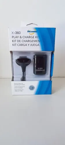 Kit Bateria + Carregador Play & Charge X-360