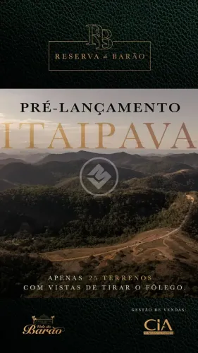 Terreno em Condomínio, Vale do Barão, em Itaipava/Petrópolis. codigo: 146718