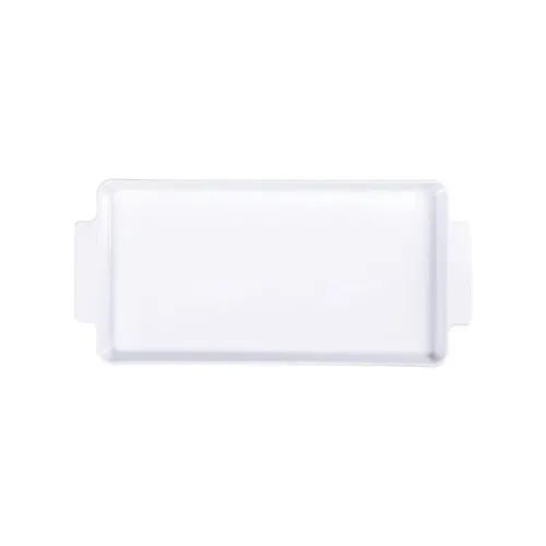 Travessa Retangular Tramontina Maria Augusta em Porcelana 24x13 cm<br>