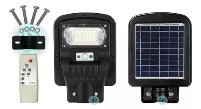 Luminária Solar LED 50w com Controle Remoto