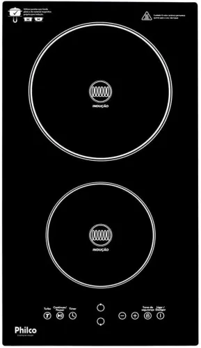 Cooktop de indução Philco 2 bocas 220v