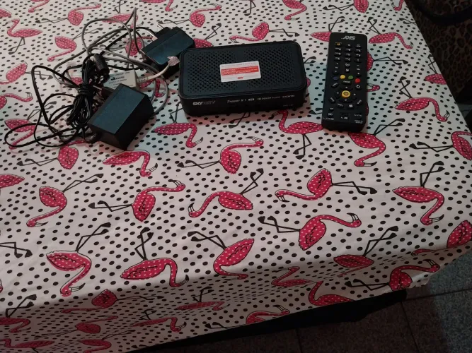 Receptor de antena Sky pré paga vai com a antena