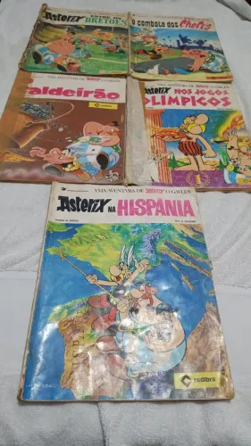 Revistas de Uma aventura de Asterix o Gavles