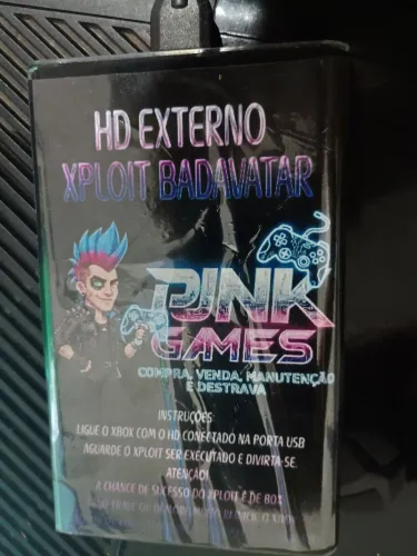 HD 500gb desbloqueio Xbox 360