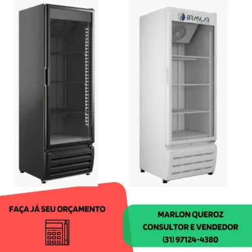 Freezer Vertical Dupla Ação Braslar 500 Litros 127v/220v Novo