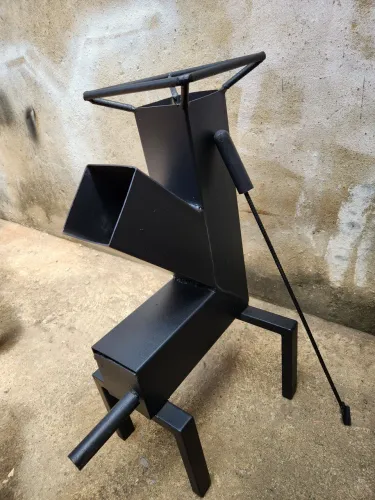 Fogão portátil a lenha