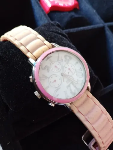 Relógio Tommy Hilfiger esportivo feminino pulseira de silicone e caixa de aço 