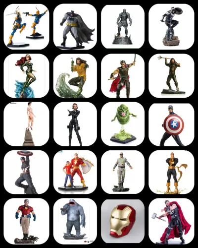 Iron Studios e outros colecionáveis