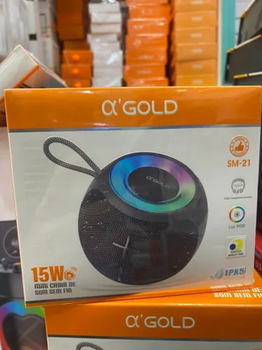 CAIXA DE SOM A?GOLD 15W SM-21