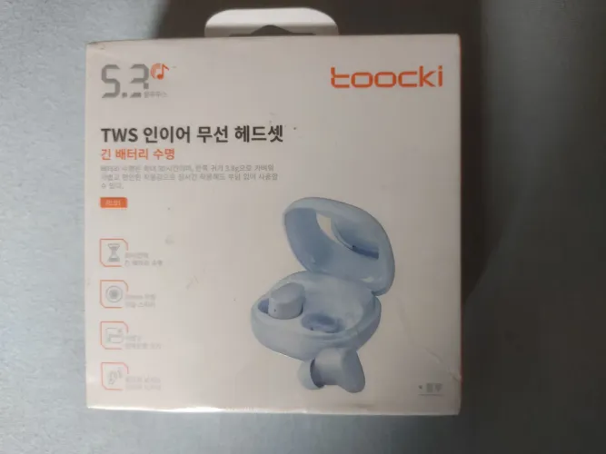 Fone de Ouvido Sem Fio TWS Toocki - Longa duração!