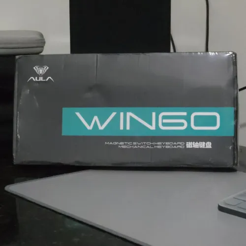 Teclado Mecânico AULA WINGO Win 60 HE- Novo