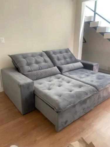 Sofa Equador, retrátil e reclinável 
