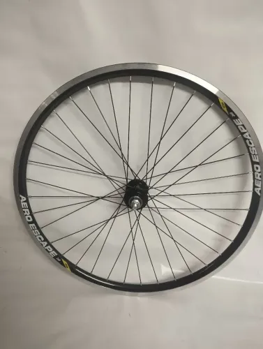 Roda Dianteira 26 Vzan Aero Escape 260 V-brake Preto Nova 