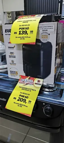 Fritadeira elétrica Britânia 3L