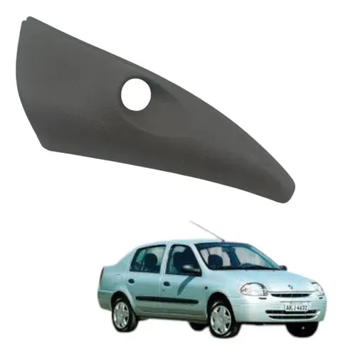 Acabamento Interno Retrovisor Esquerdo Renault Clio 2001