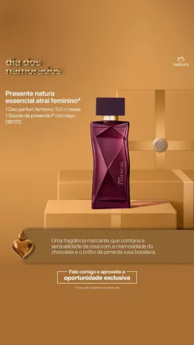 Deo parfum Feminino Essencial Atrai