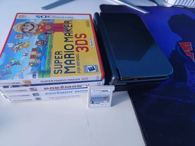 NINTENDO 3DS XL + NINTENDO 3DS + JOGOS
