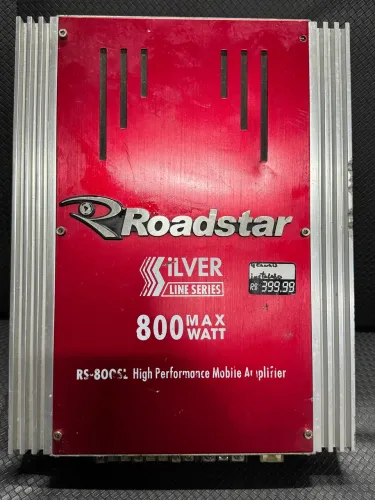 Módulo roadstar silver 4 canais mono stereo na promoção só 199,99