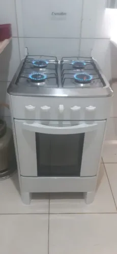 Fogão Esmaltec Usado - 4 Bocas Acendimento Manual (FRETE GRÁTIS)