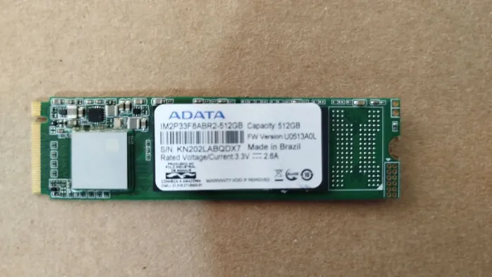 HD SSD Nvme Adata 512GB