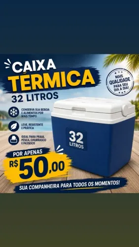 Caixa termica 32 L