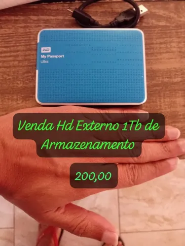 HD EXTERNO 1TB WD ORIGINAL - USB3.0