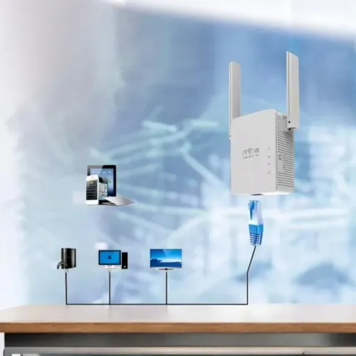 Amplificador Wi-Fi 2 Antenas - Repetidor Wireless