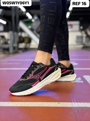 Tênis feminino rosa Mizuno