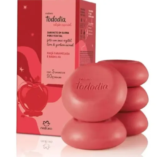 Caixas de sabonetes Natura