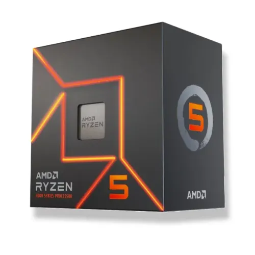 Processador AMD Ryzen 5 7400F s/ iGPU Zen 4 AM5 