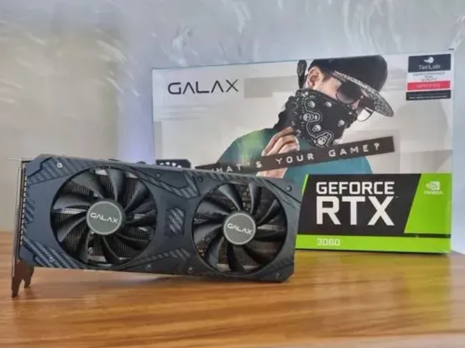 Placa de Vídeo RTX 3060 12 GB 