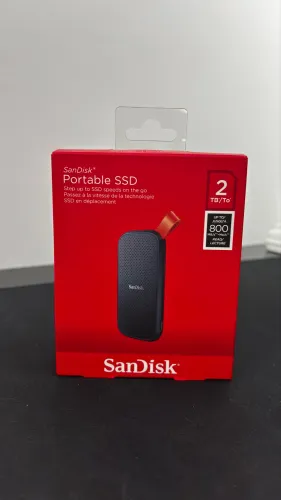 SSD Externo Sandisk 2TB 800MB/s