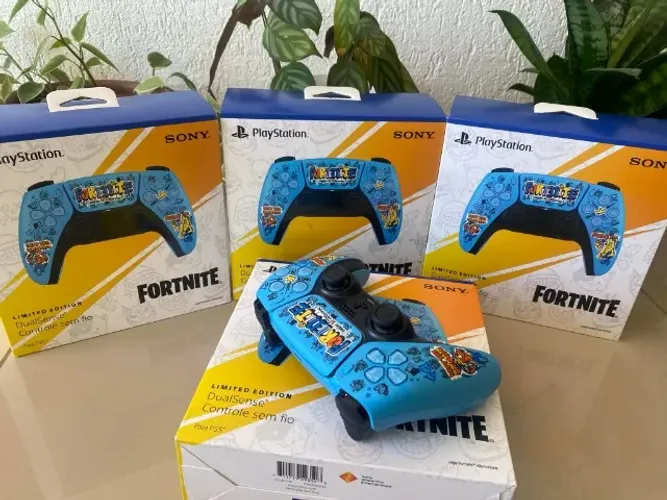 Controle PS5 Fortnite Playstation 5 - PROMOÇÃO DualSense - Edição Especial Limitada NOVO