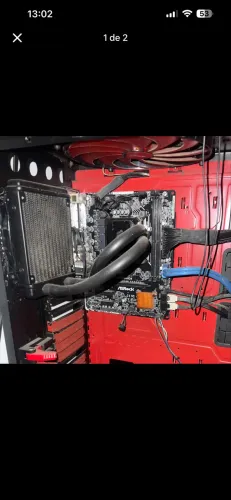 Kit Intel i7 6700k + placa mãe + watercooler corsair