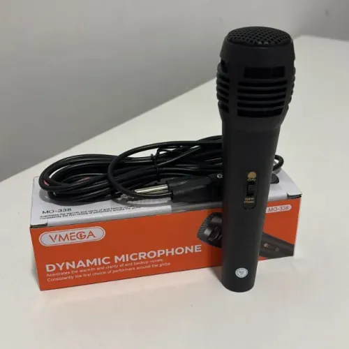 MICROFONE COM FIO KARAOKE - FAÇO ENTREGA